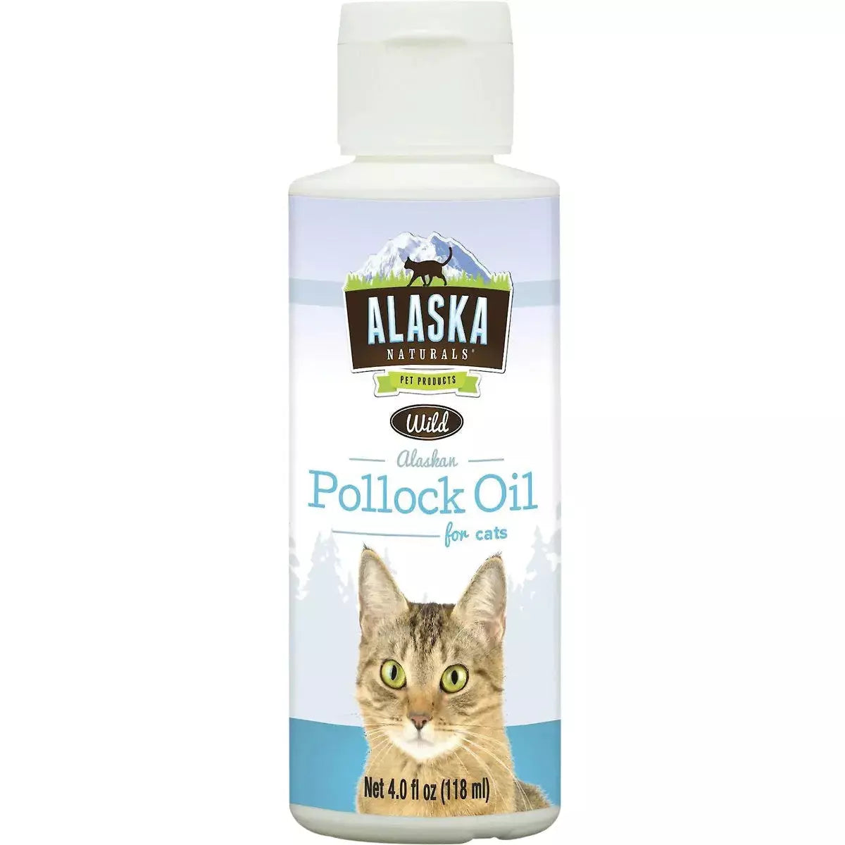 Alaska Naturals All - Natural Wild - Caught Alaskan Pollock Oil Supplement for Cats, 4 - Ounce Bottle