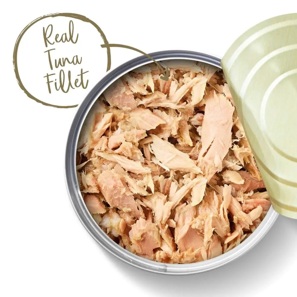 Applaws 2.47oz Cans (24/cs) of Natural Wet Cat Food with Tuna Fillet and Crab in Broth