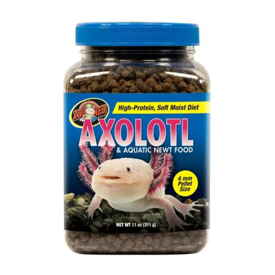 Zoo Med High - Protein Soft Pellets for Axolotls and Aquatic Newts