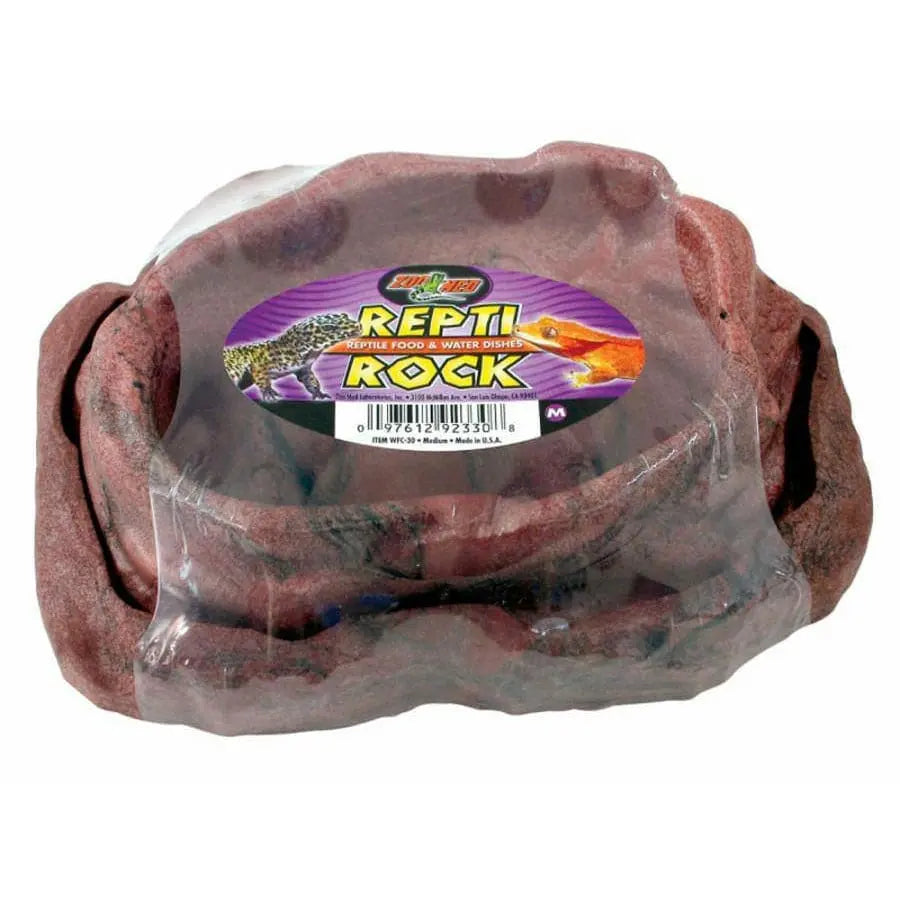 Zoo Med Reptile Habitat Combo Set: Repti Rock Food and Water Dishes