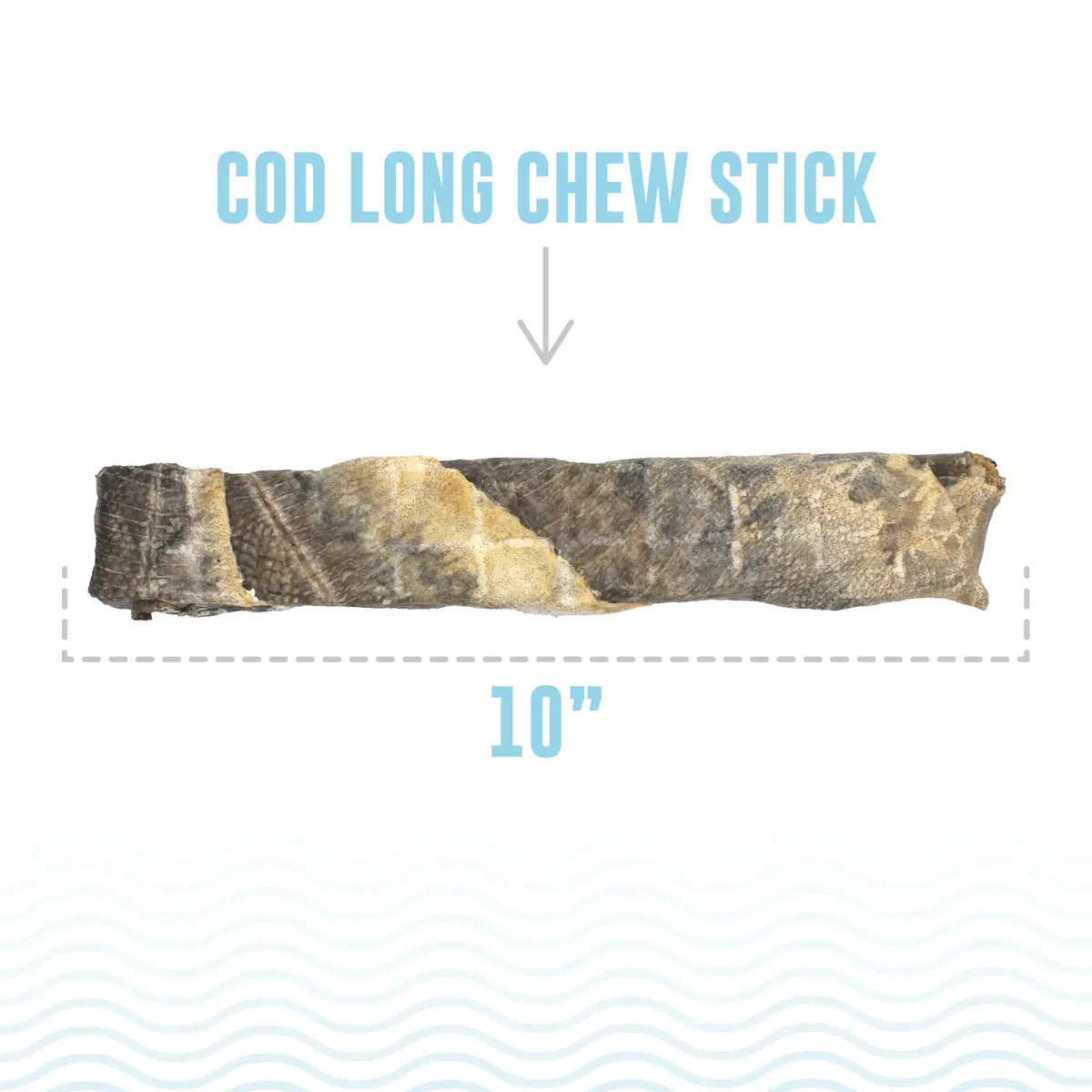 Icelandic Premium Cod Skin Hand - Wrapped Dog Chew Treats