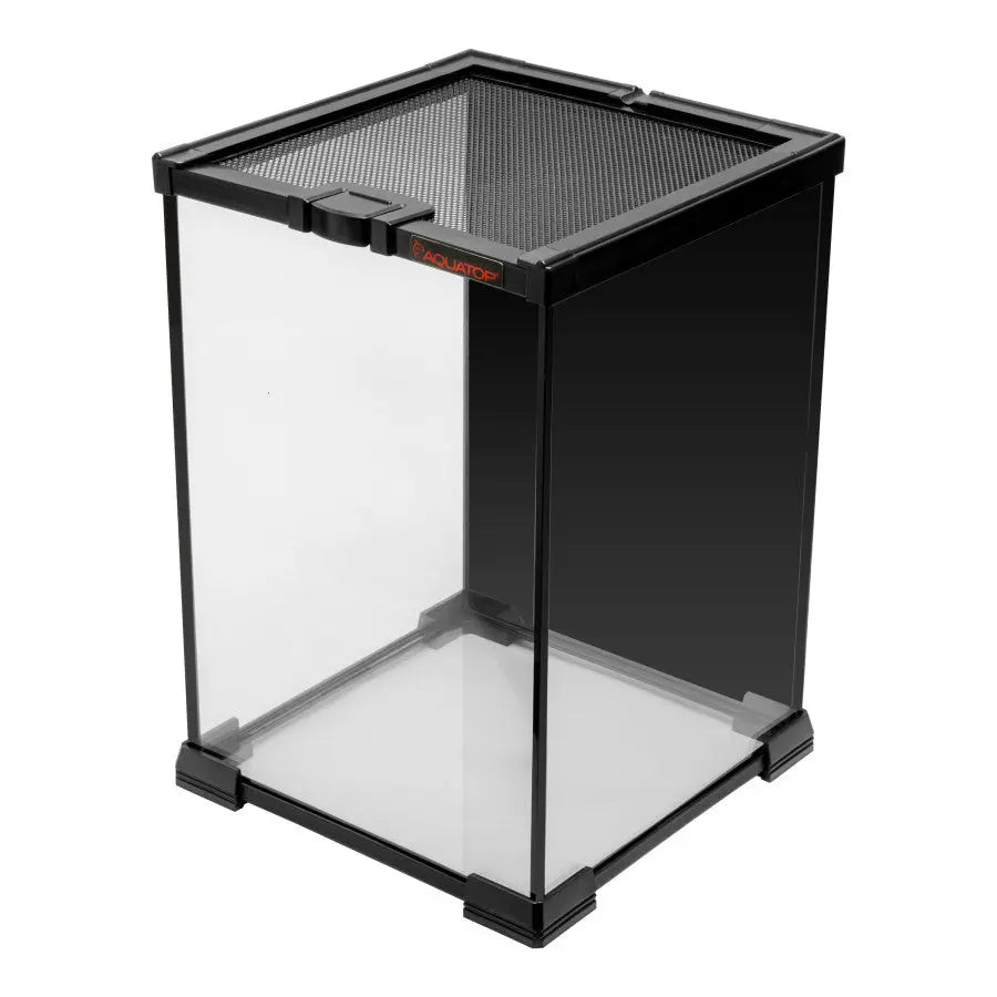 Aquatop High - quality Glass Terrarium with Mesh Top for Reptiles and Amphibians