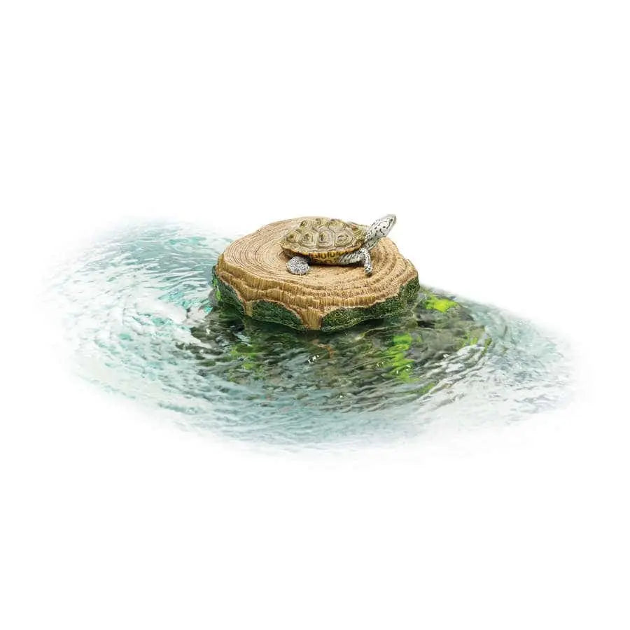 Zilla Freestanding Floating Basking Platforms for Turtles, Newts, and Aquatic Reptiles or Amphibians - Dimensions: 11.75 X 9.5 X 5.25 inches
