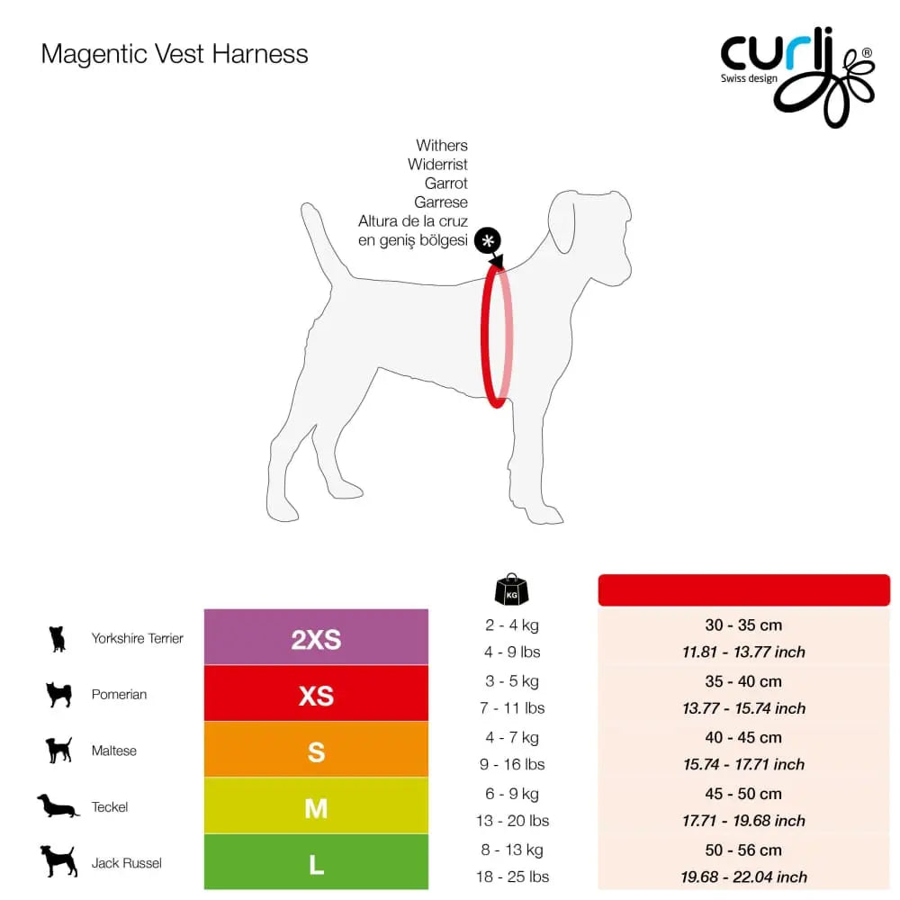 High - Quality Magnetic Harness Vest for No - Pull Control of Small and Medium - Sized Dogs