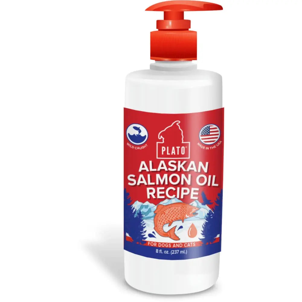 Plato Premium Alaskan Salmon Oil Recipe for Dogs - Nutritious Dog Food Topper