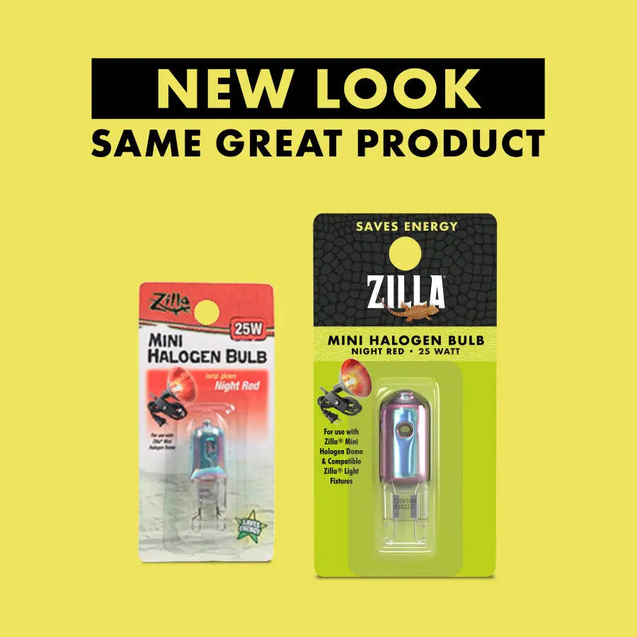 Zilla Energy - Efficient Mini Halogen Bulbs for Reptile Habitats