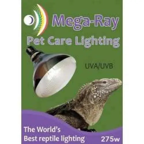 High - Performance Self - Ballasted Mega - Ray Mercury Vapor Flood UVB Lamp for Reptile Pet Care