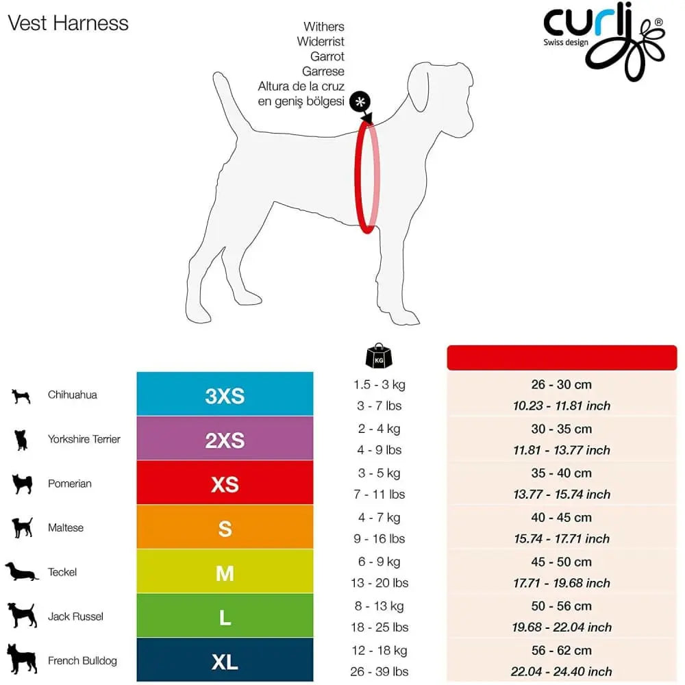 Lightweight Step-in Dog Vest Harness with Air-Mesh Lining and Softshell Material for Small and Medium Dogs