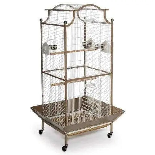 Prevue Pet Products Roomy Pagoda-Style Cockatiel Bird Cage with Easy-Rolling Casters