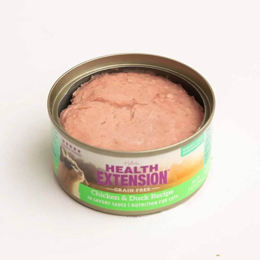 Healthy Grain - Free Chicken and Duck Wet Cat Food, 24 Cans of 2.8 oz