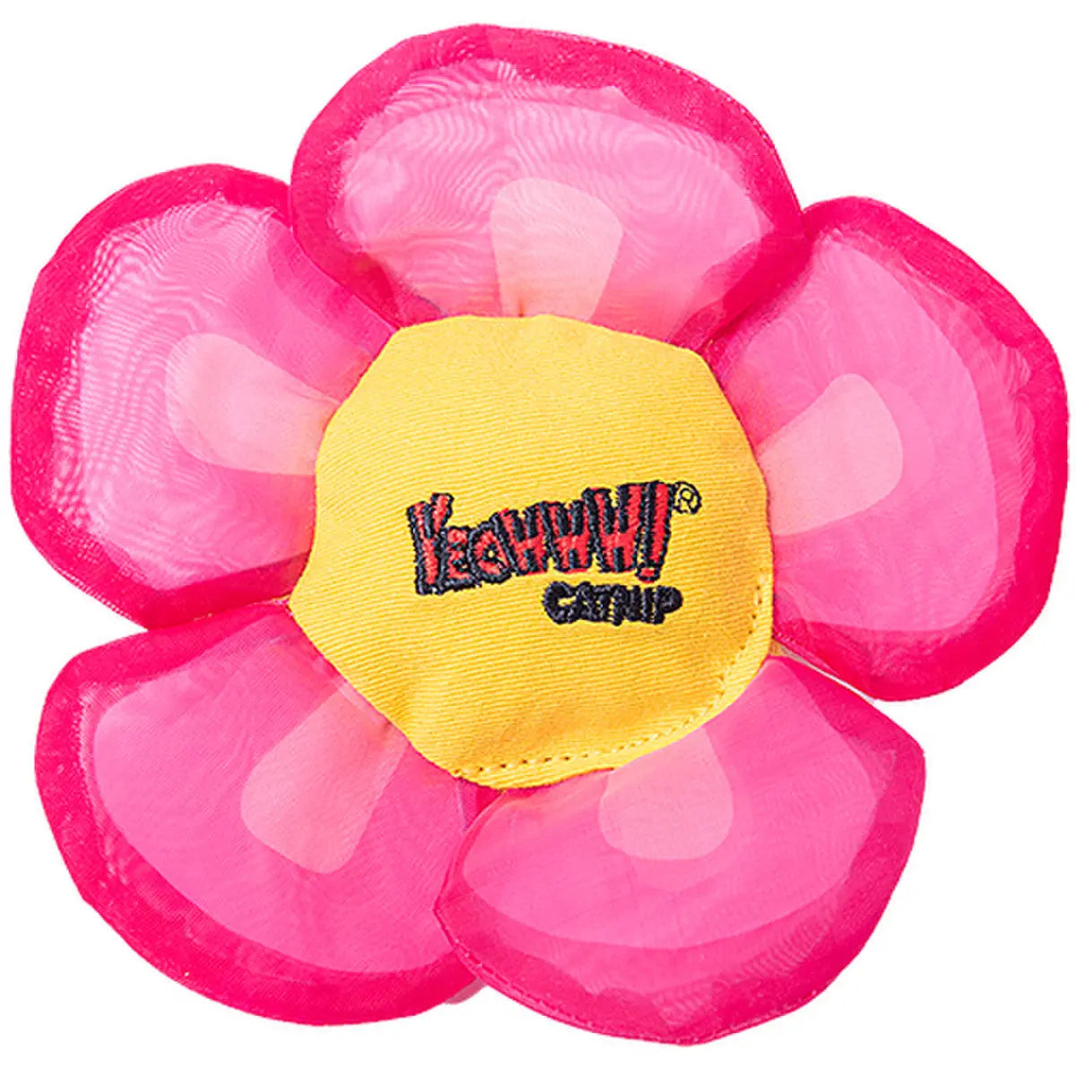 Yeowww! Organic Catnip Filled Daisy Flower Tops Cat Toy