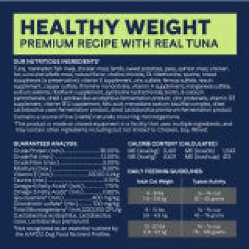 CANIDAE PURE Indoor Tuna Formula - Limited Ingredient Dry Cat Food for Sensitive Cats