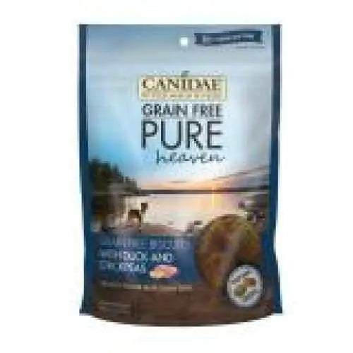CANIDAE PURE Heaven Premium Grain-Free Dog Biscuit Treats with Duck and Chickpeas - Ideal Snacks for Canine Companions