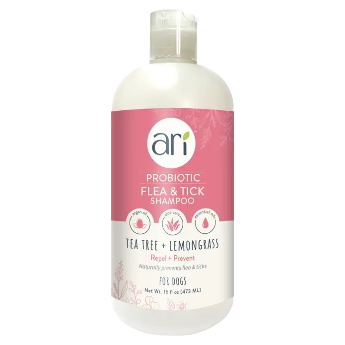 Health Extension ARI Probiotic Anti - Flea and Tick Dog Shampoo, 16 - ounce Bottle