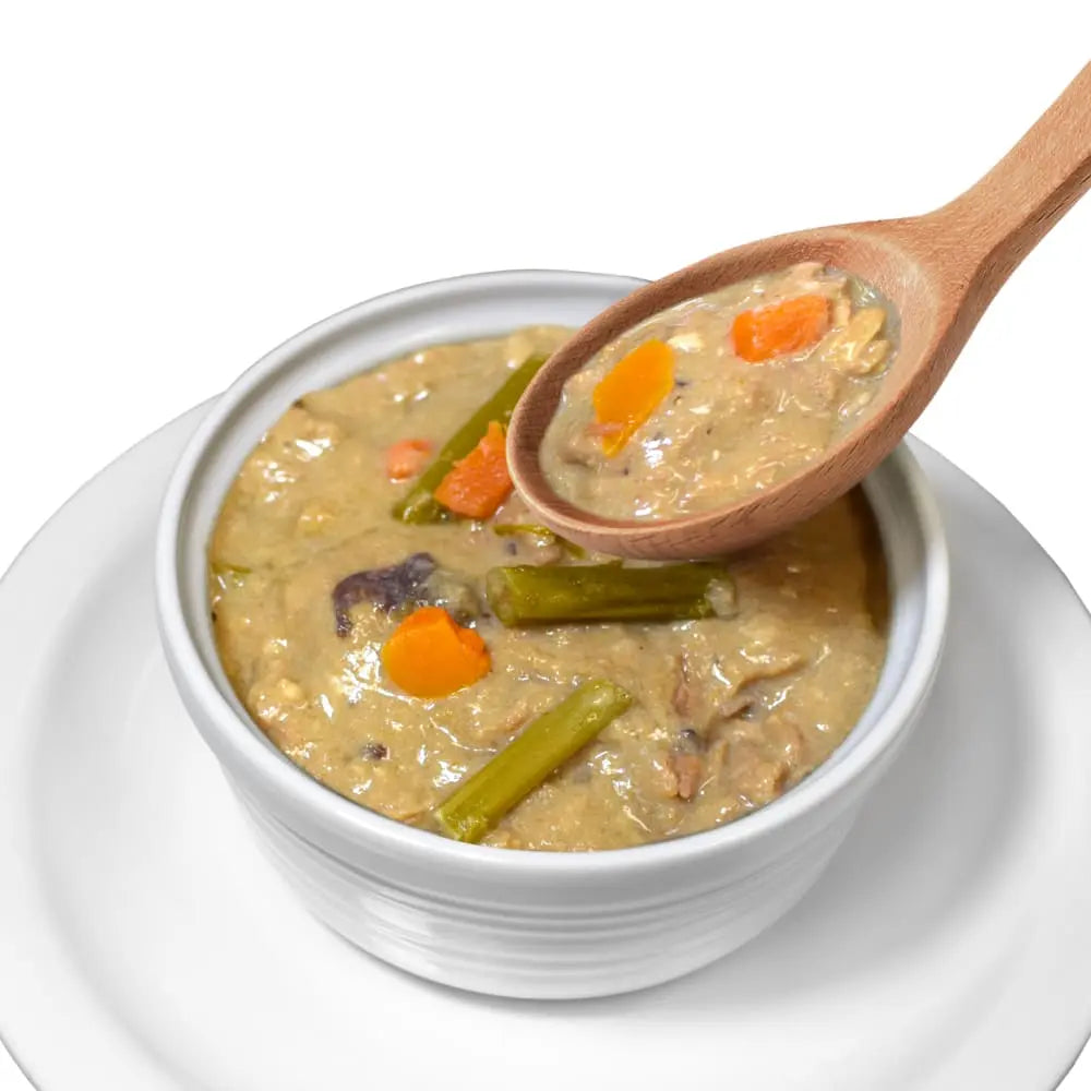 Grain-Free Canned Lotus-Style Pork Stew Dog Food for Canine Consumption