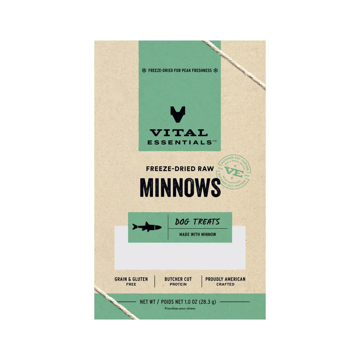 Vital Essentials® Premium Freeze - Dried Minnows as Ideal Dog Treats