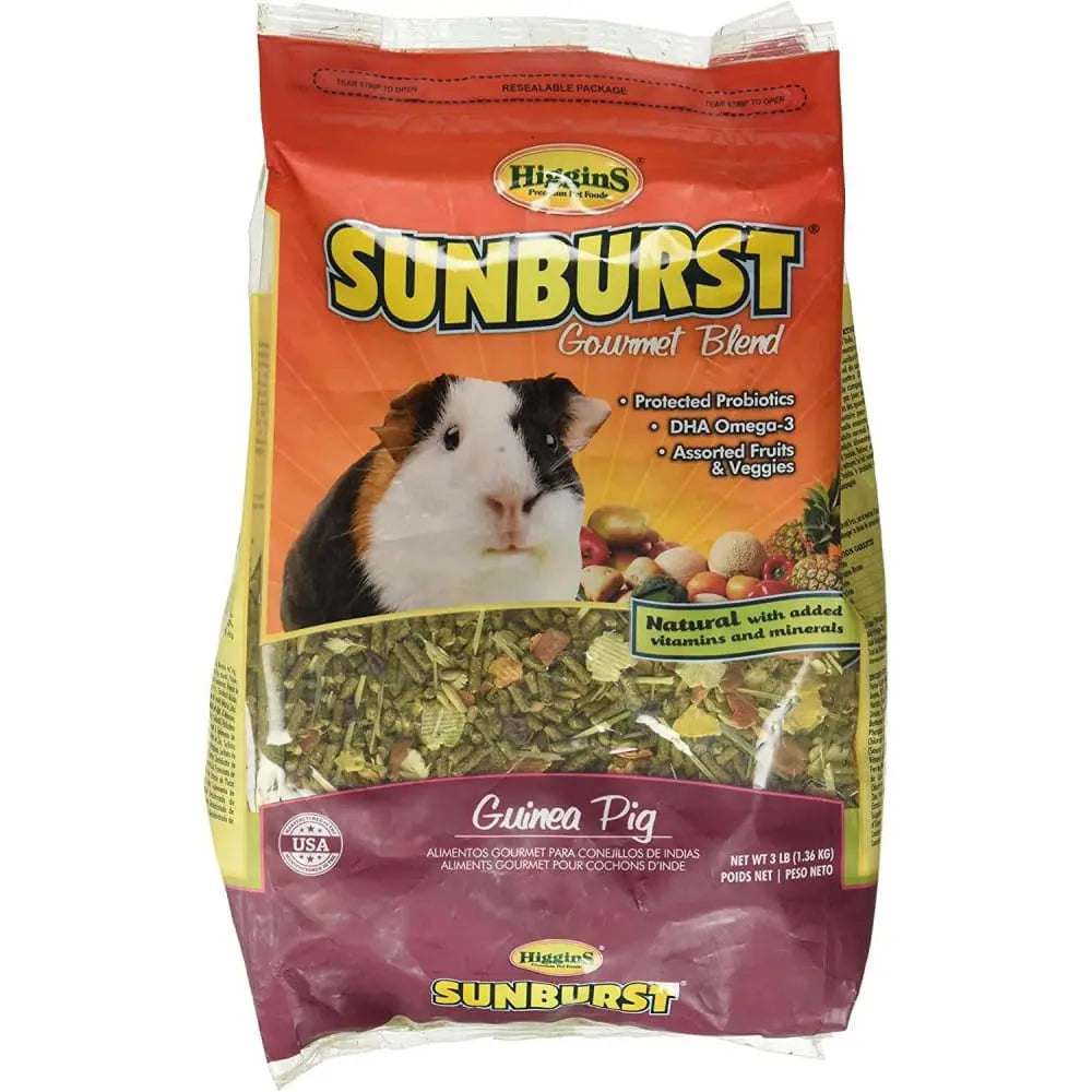 Higgins Gourmet Fortified Sunburst Food Mix Ideal for Guinea Pigs