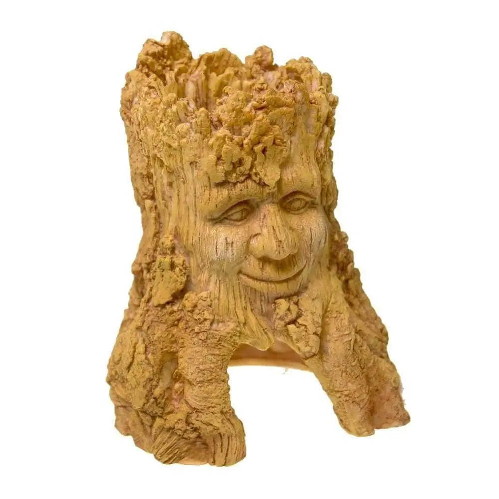 Terra Blue Ribbon Ornament Tree Stump for Aquariums and Terrariums