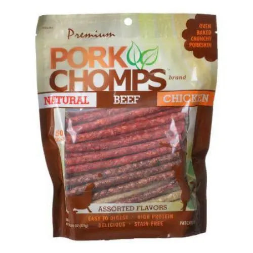Top - Quality Assorted Pork Chomps Munchy Dog Chew Sticks