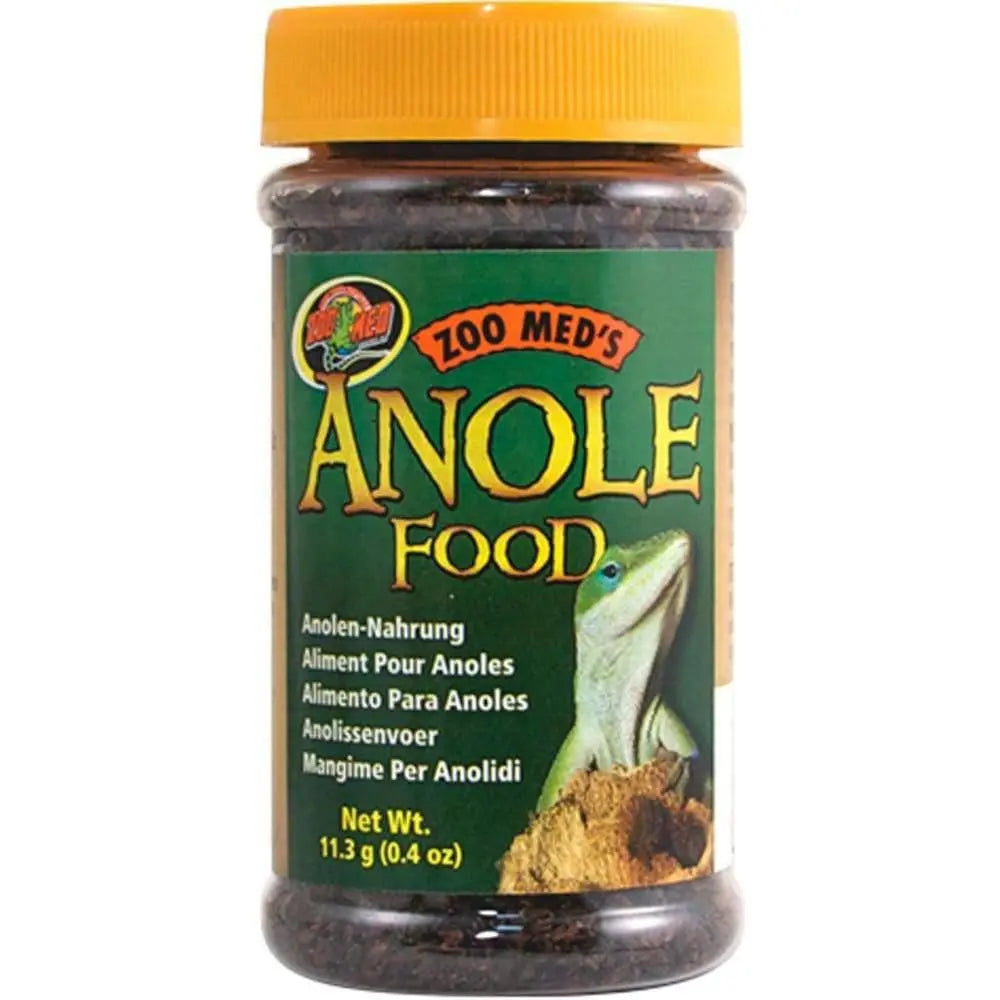 Zoo Med High - Quality Anole Dry Reptile Food for Small Creatures