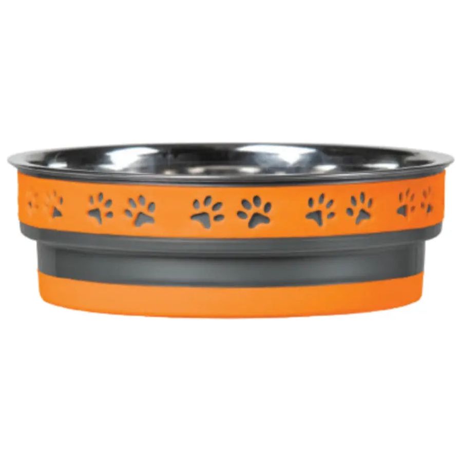 Loving Pets Anti - Rust & Bacteria - Resistant Corsa Stainless Steel Pet Bowls with 5 Vibrant Colors