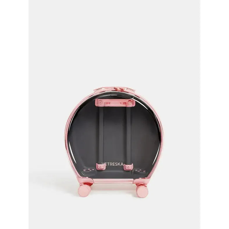 Vetreska Durable Polycarbonate Bubble Pet Carrier for Cats and Small Dogs