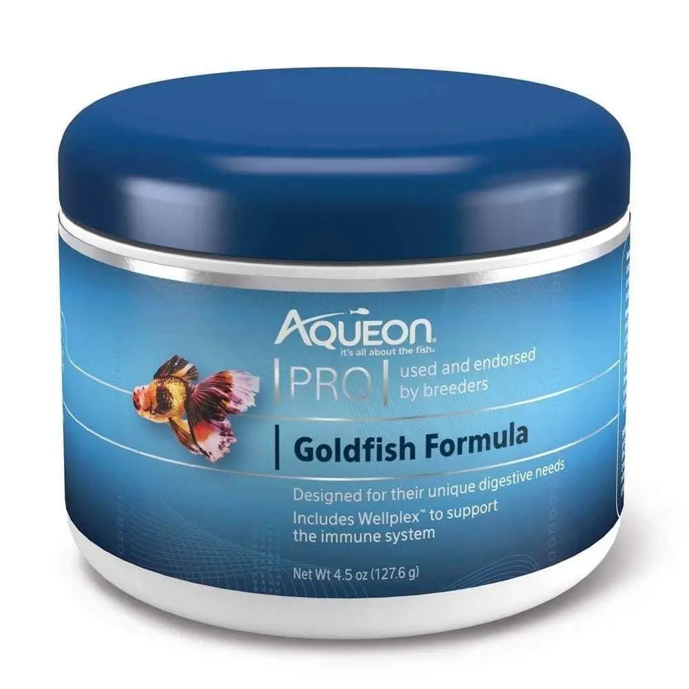 Aqueon Professional Goldfish Pellet Aquarium Fish Food - 3.25 Ounce Package