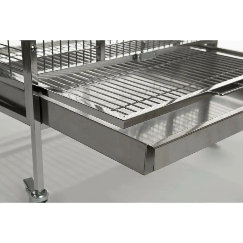 Prevue Pet Products High - Quality Stainless Steel Bird Cage with Playtop for Medium to Large Birds