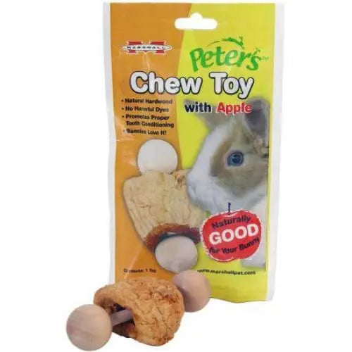 Marshall Peter's All - Natural Apple - Wrapped Chew Toy for Small Pets