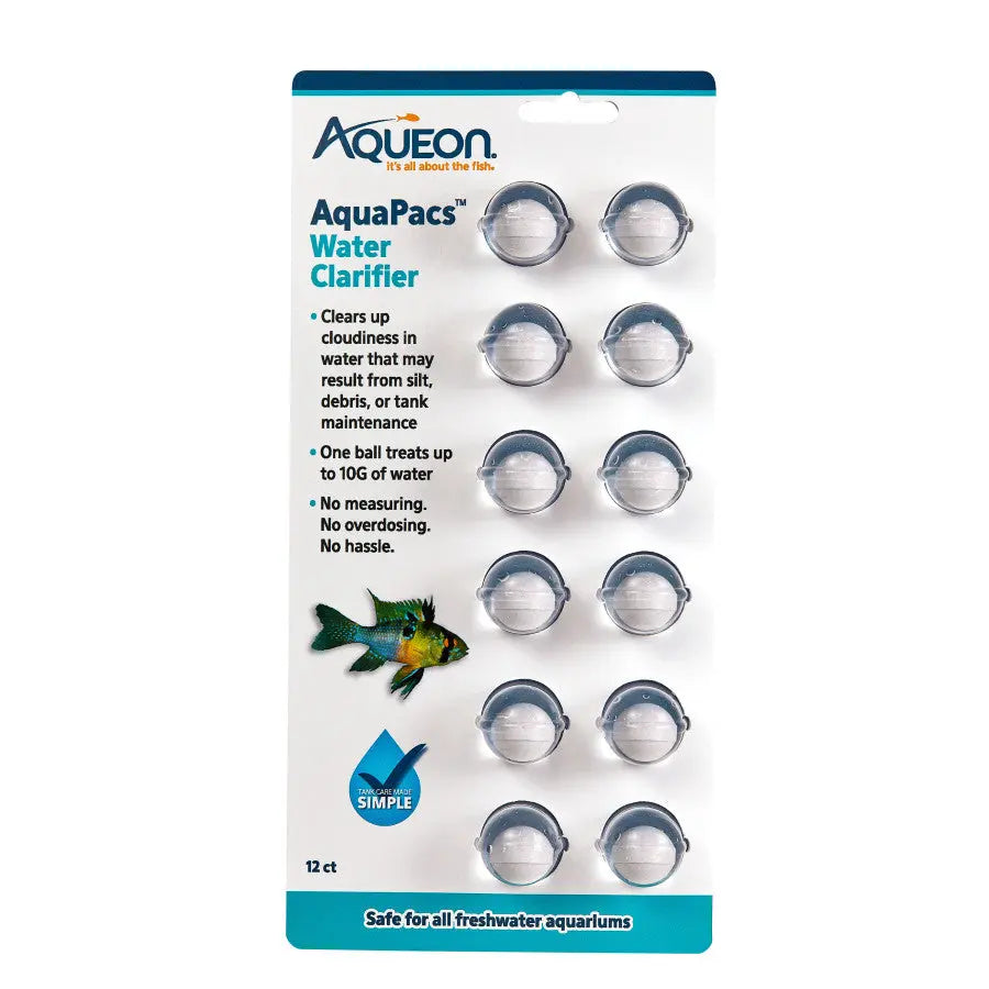 Aqueon Brand AquaPacs Style Aquarium Water Clarifier for Crystal - Clear Water