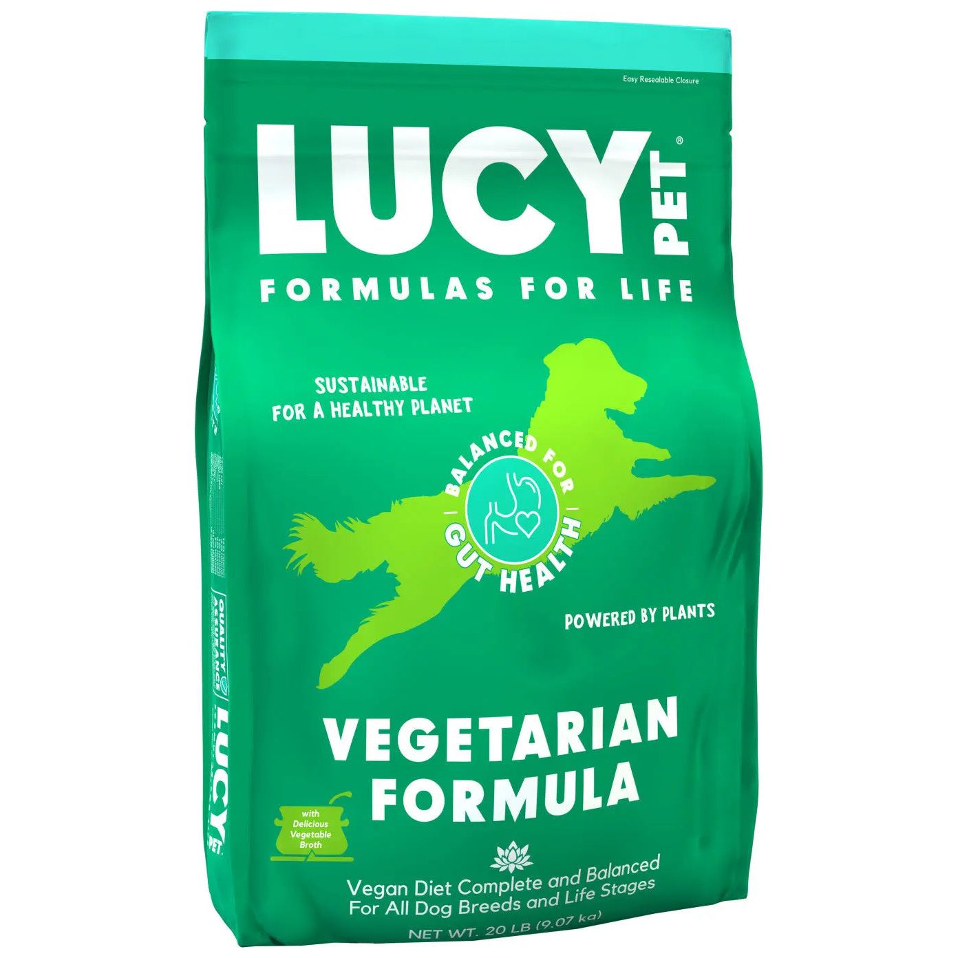 Lucy Pet Products High - Quality Vegetarian Formula Dry Dog Food for Optimal Canine Health
