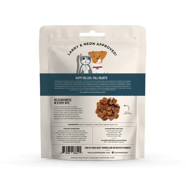 Yummers 5 oz. Gourmet Salmon & Sweet Potato Recipe Dog Food Topper