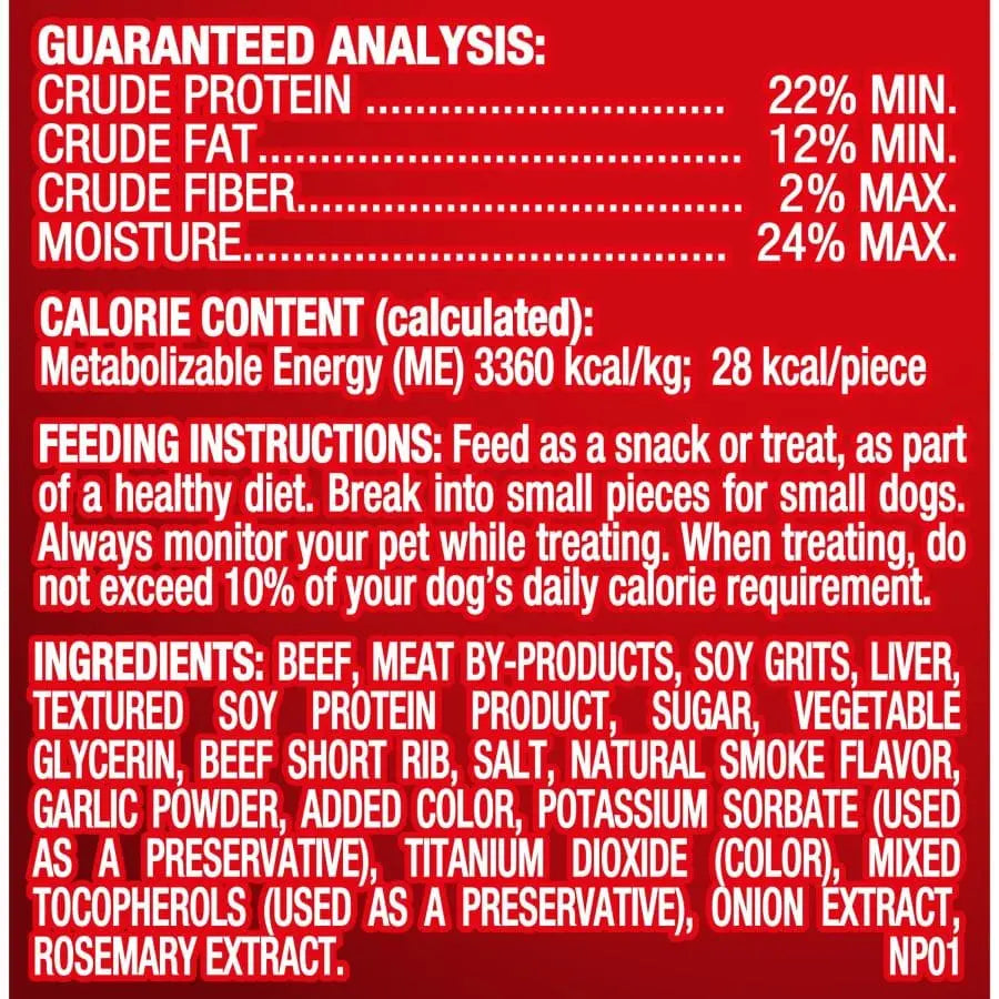 Pup-Peroni Round-shaped Dog Snacks - Delicious Treats for Canines