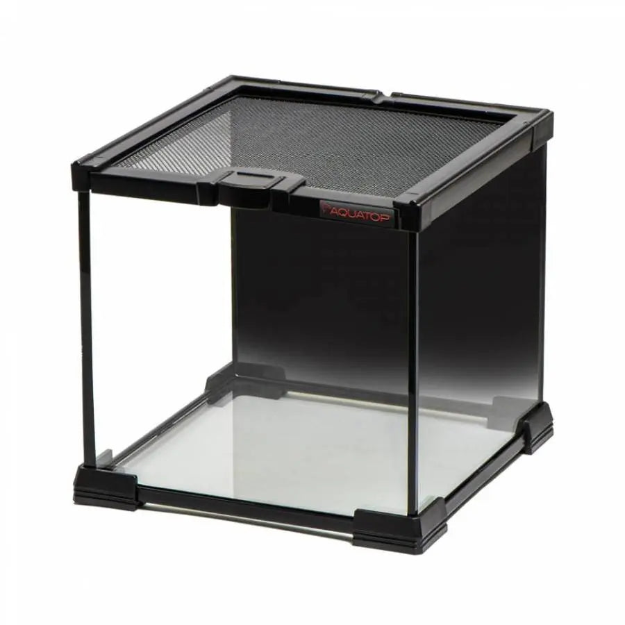 Aquatop High - quality Glass Terrarium with Mesh Top for Reptiles and Amphibians