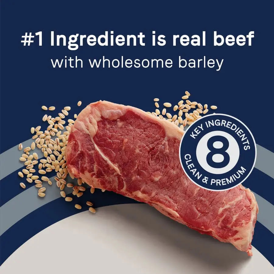 CANIDAE PURE Real Beef & Barley Dry Dog Food with Wholesome Grains