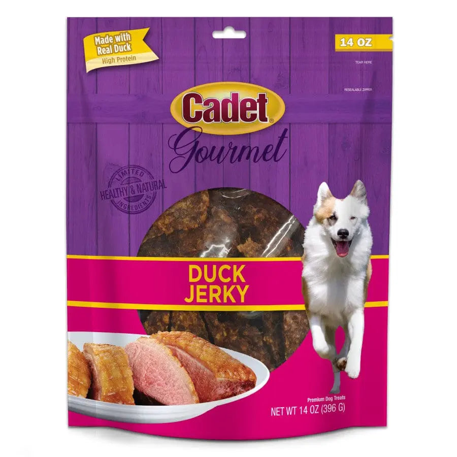 Cadet Premium Gourmet Duck Jerky Dog Treats - High - Quality Canine Snack