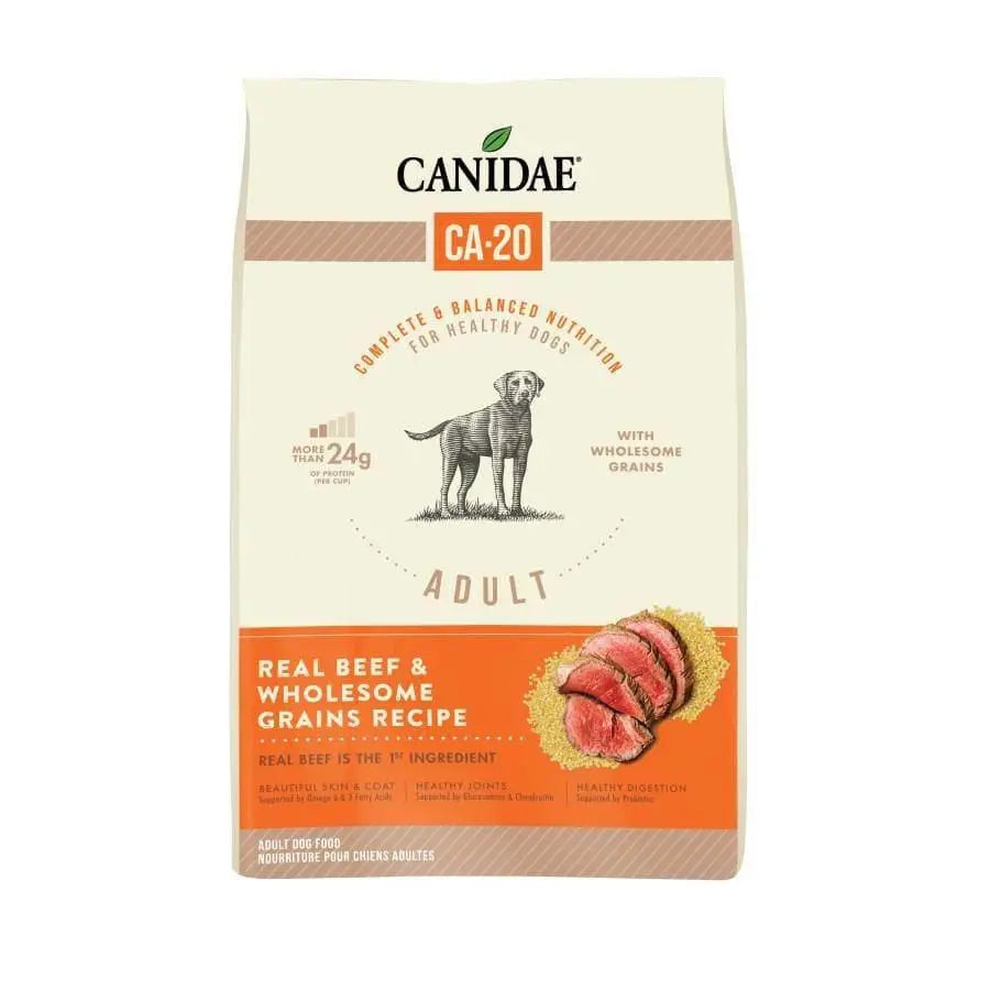 CANIDAE CA - 20 High - Quality Dry Dog Food with Real Beef and Wholesome Grains