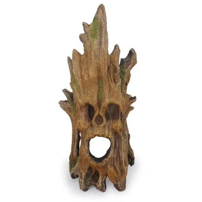 Weco Wecorama Sleepy Hollows Wicked Bark Hand - crafted Terrarium Ornament for Small Animals