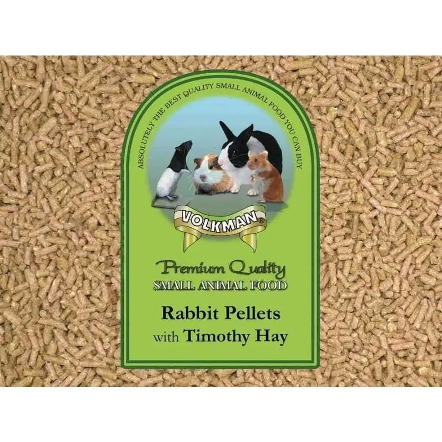 Volkman Seed Company Premium Small Animal Food - Rabbit Pellets for All Stages