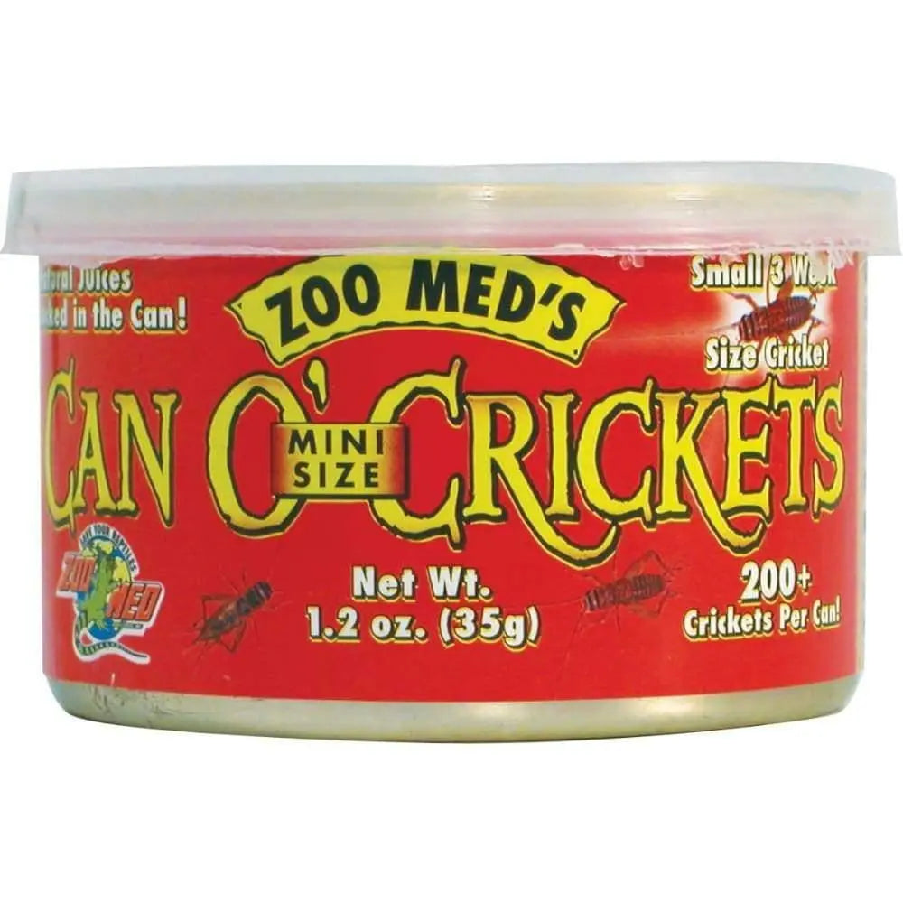 Mini-sized Can of Edible Crickets for Small Pets