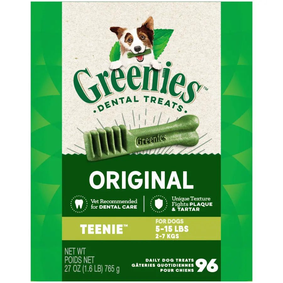 GREENIES Original Natural Dental Chews for Dogs: Oral Health Treats