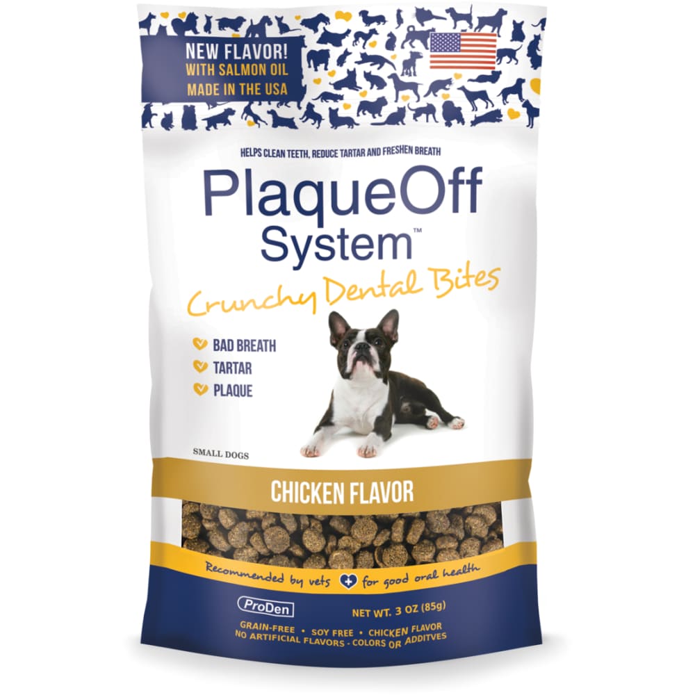 ProDen PlaqueOff System™ Crunchy Dental Bites for Small Canines