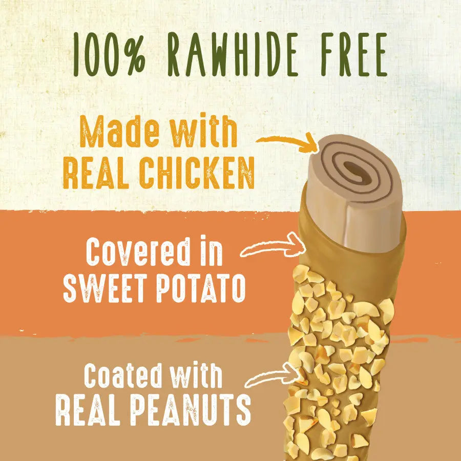 Cadet Smart Hide Rawhide-Free Digestible Dog Chews for a Unique Canine Treating Experience