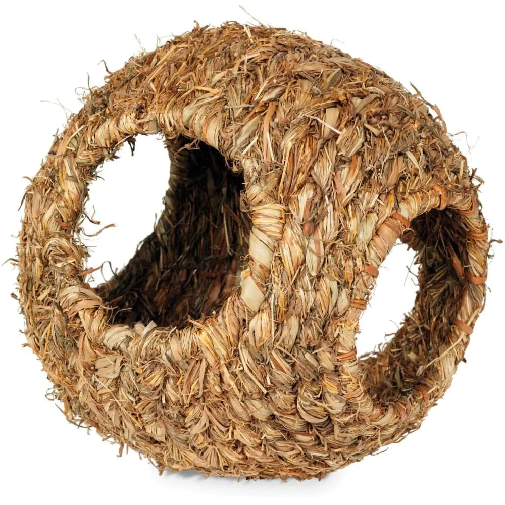 Prevue Pet Large Hand - woven Grass Activity Ball for Small Animals