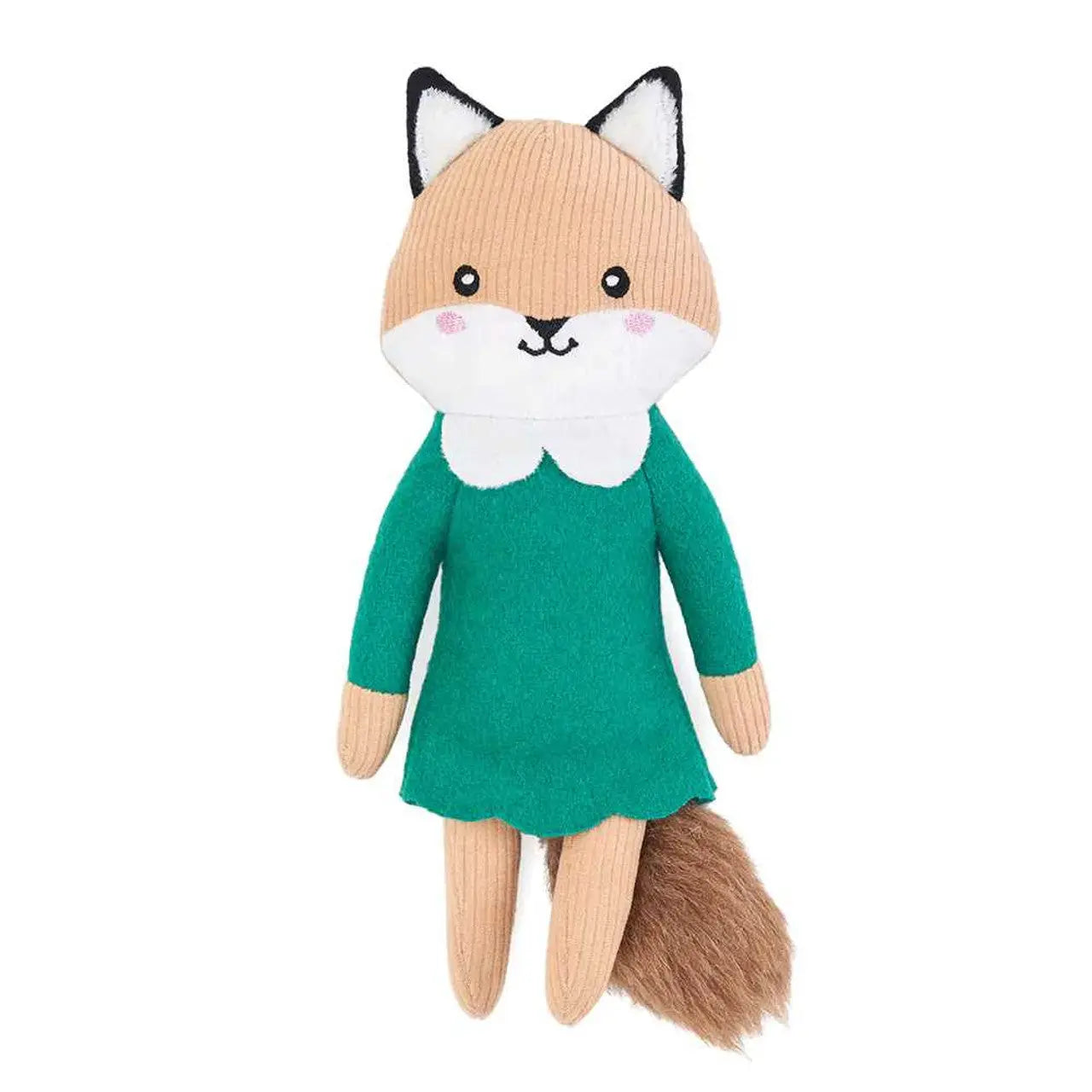 Eco-Friendly ZippyPaws Felt Friends Soft Plush Dog Toy for Sustainable Playtime