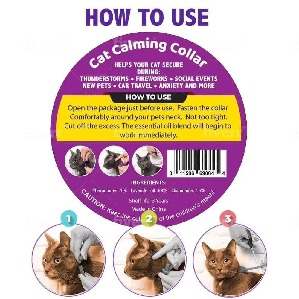 Super Calming Pheromone Collar for Cats: Keep Your Feline Happy and Healthy
