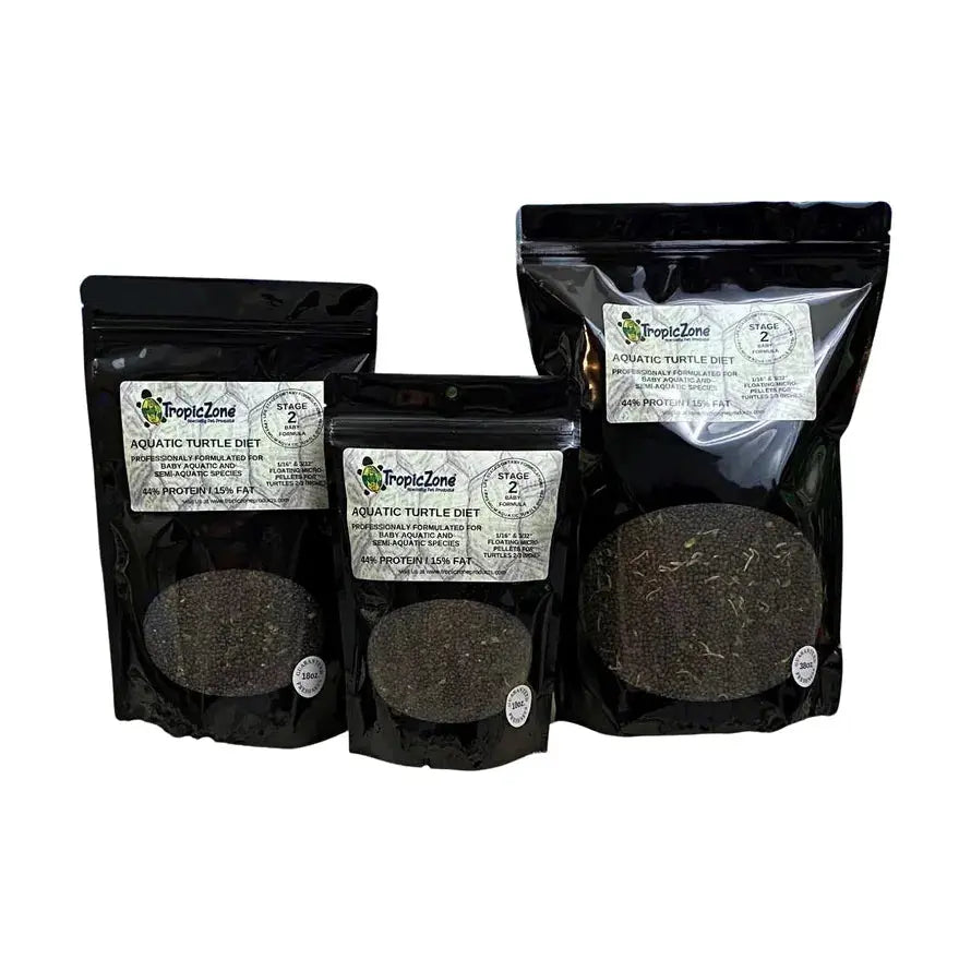 TropicZone High - Quality Aquatic Baby Turtle Diet for Stage - 2 Development