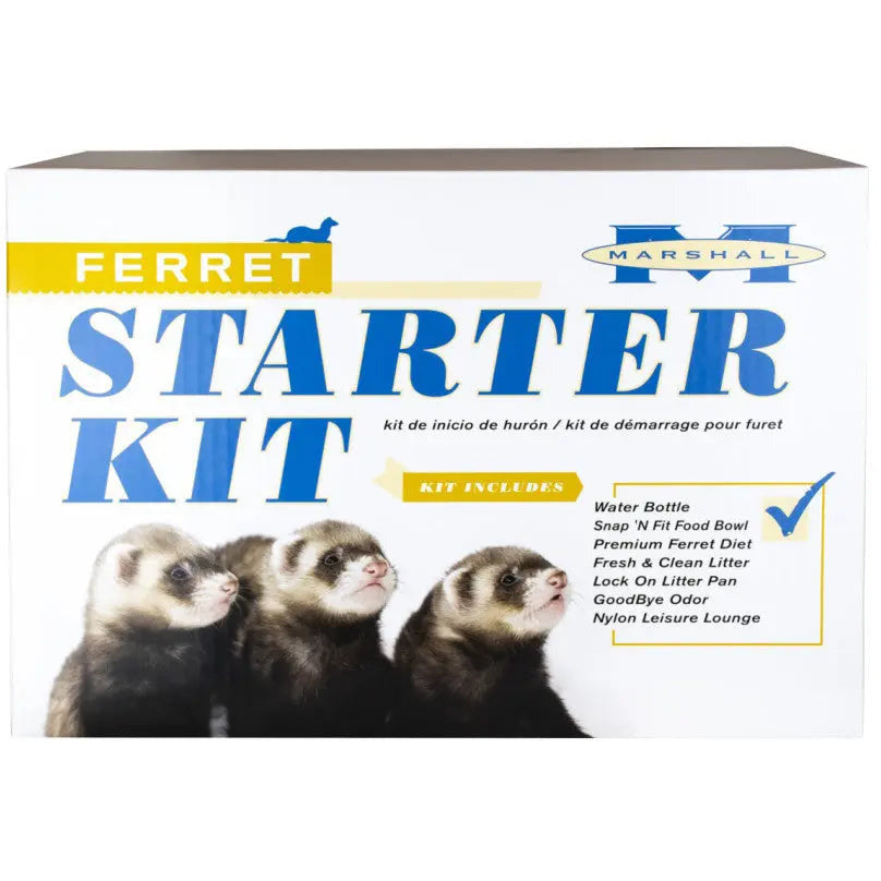 Marshall Complete Starter Kit for Ferrets by Marshall Pet Products
