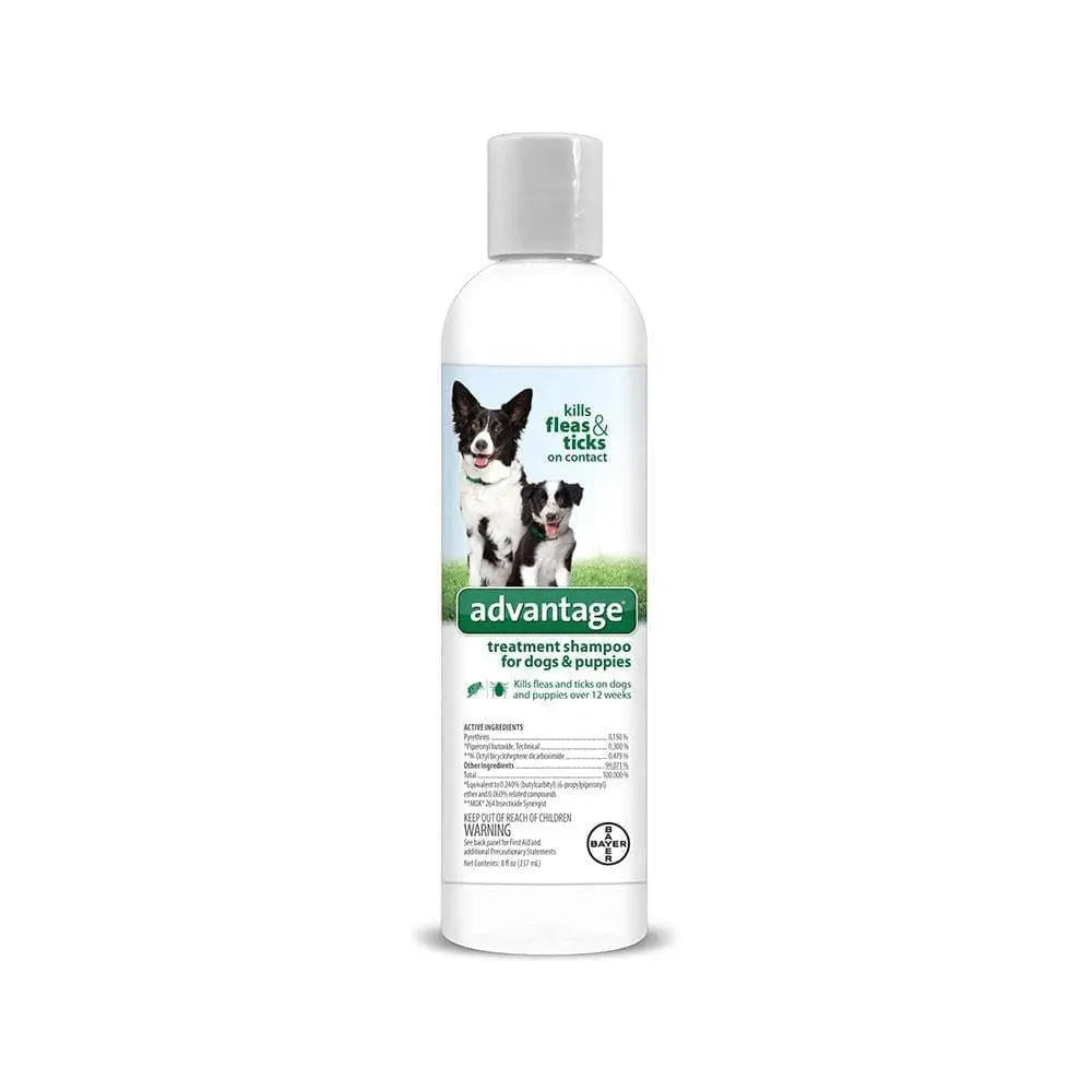 Advantage® High - Performance Treatment Shampoo for Dogs and Puppies (8 - Ounce Bottle)