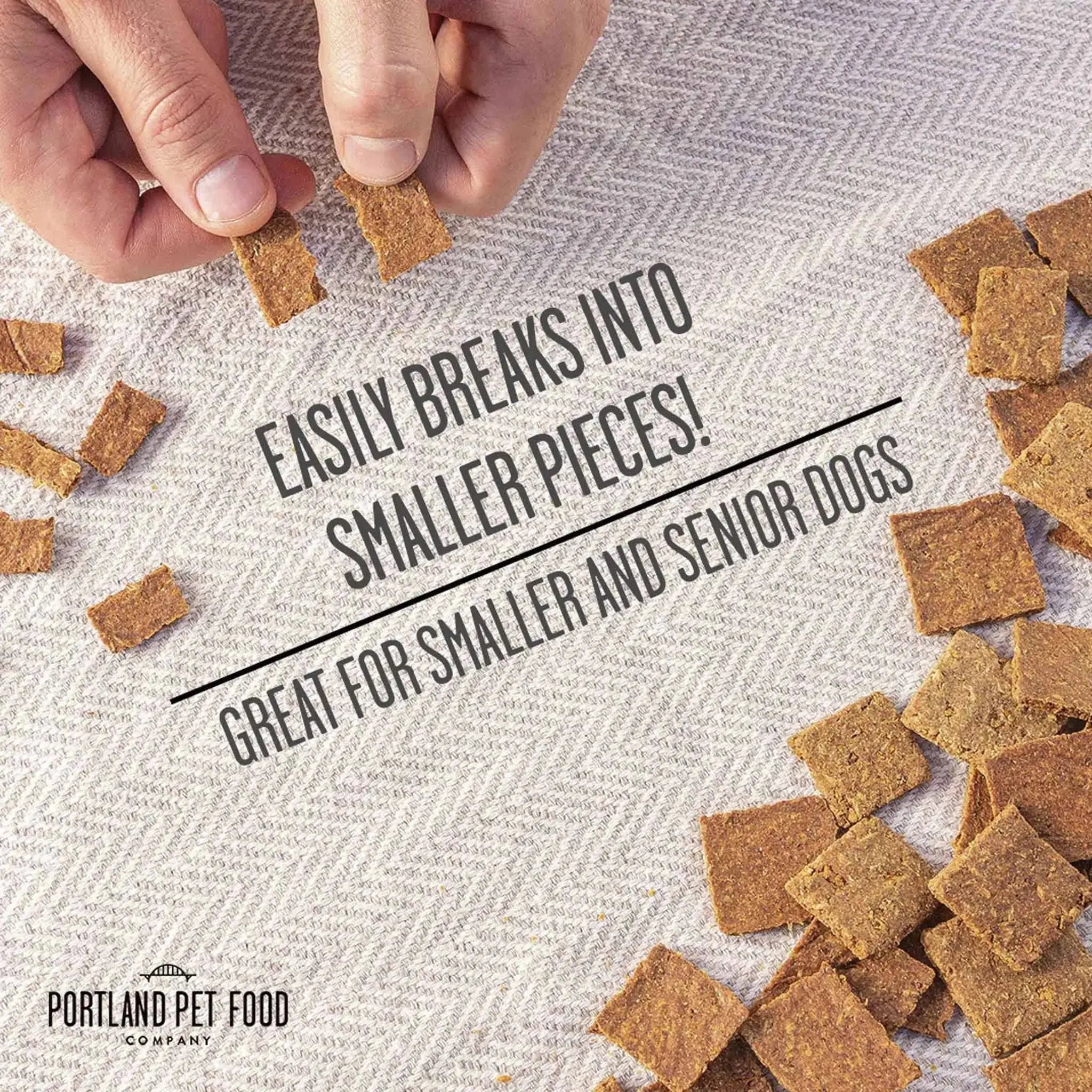 5oz Dog Treats - Portland Pet Food Company's Bacon - Flavored Brew Biscuits for Canine Delights